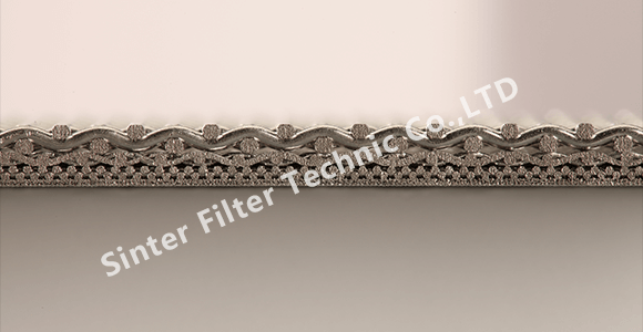 Type A Sintered Wire Mesh Cross Section Structure