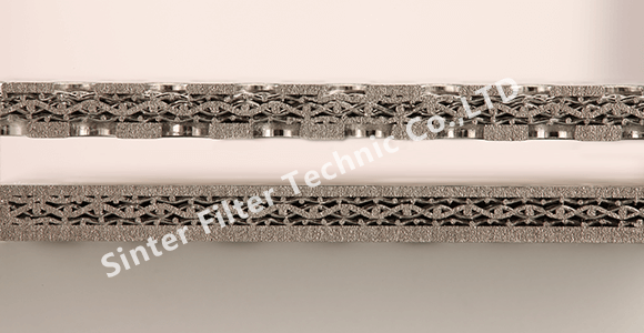 Type C Sintered Wire Mesh Cross Section Structure