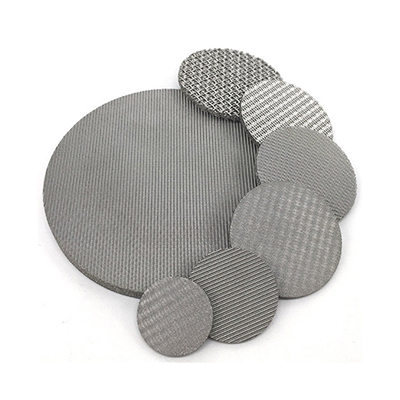 Sintered wire mesh filter